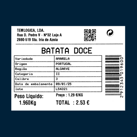 14 Etiqueta Fruta Unidade